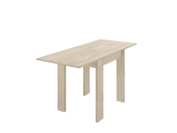 Mesa Auxiliar Plegable Bok - Natural MIRAKEMUEBLE 79x134x67cm
