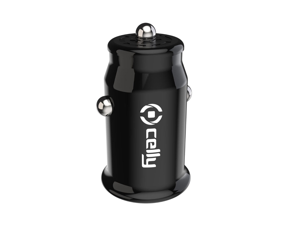 Cargador de Coche Celly RTGCC10WBK Negro