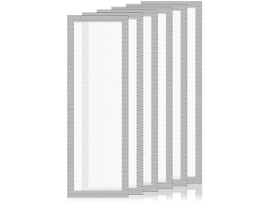 Correas De Acero Inoxidable De 20 Mm X 3 Mm, 5 Unidades Para Uso Doméstico E Profissional Com Acabamento Resistente E