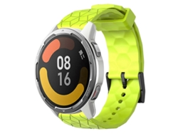 Pulsera de silicona de color liso con estampado de fútbol para Xiaomi Mi Watch Color 2, 22 mm.