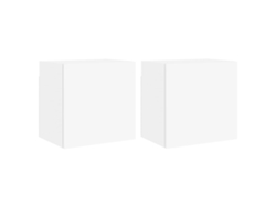 Conjunto de soporte de pared para TV blanco de 2 piezas 40,5 x 30 x 40 cm MAISON EXCLUSIVE