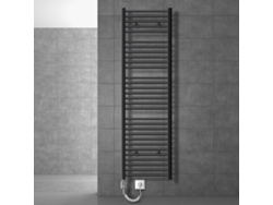 Radiador eléctrico de baño con varilla calefactora 1200W 500x1800 mm Antracita LUXEBATH