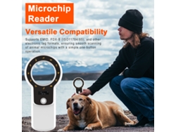 Lector De Microchips Para Mascotas, Escáner Inalámbrico 2.4g/bt Rfid, Compatible Con Emid Fdx-b (iso11784/85), Almacenamiento 1024 Para Gestión Animal.