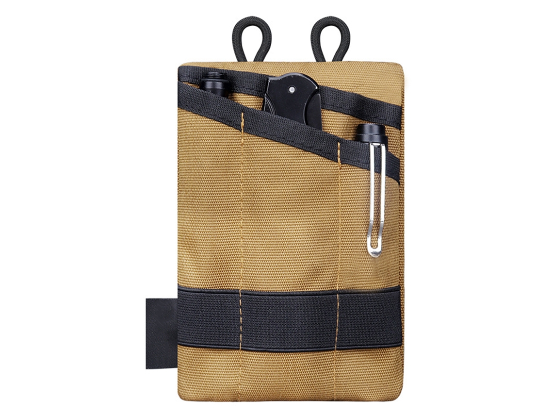 Yncm-organizador Mini Billetera Cuchillo Linterna Khaki