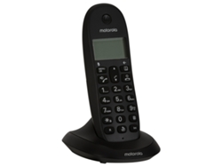 Teléfono inalámbrico MOTOROLA C1001LB+ negro
