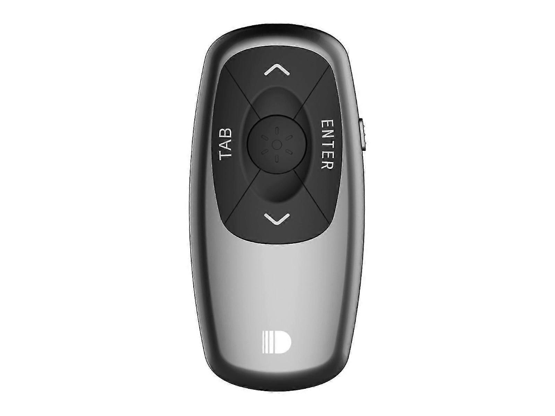 Mini Control Remoto Inalámbrico De Presentador De 2,4 Ghz Y 100 M, Adecuado Para Pasar Páginas Y Ajustar El Volumen Siurn