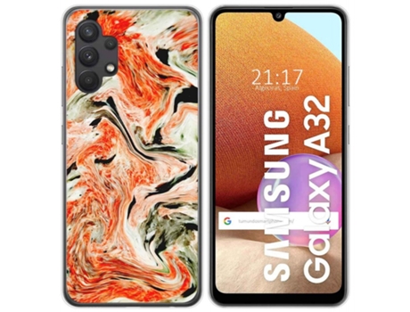 Carcasa Samsung Galaxy A32 4G TUMUNDOSMARTPHONE Dibujos Multicolor
