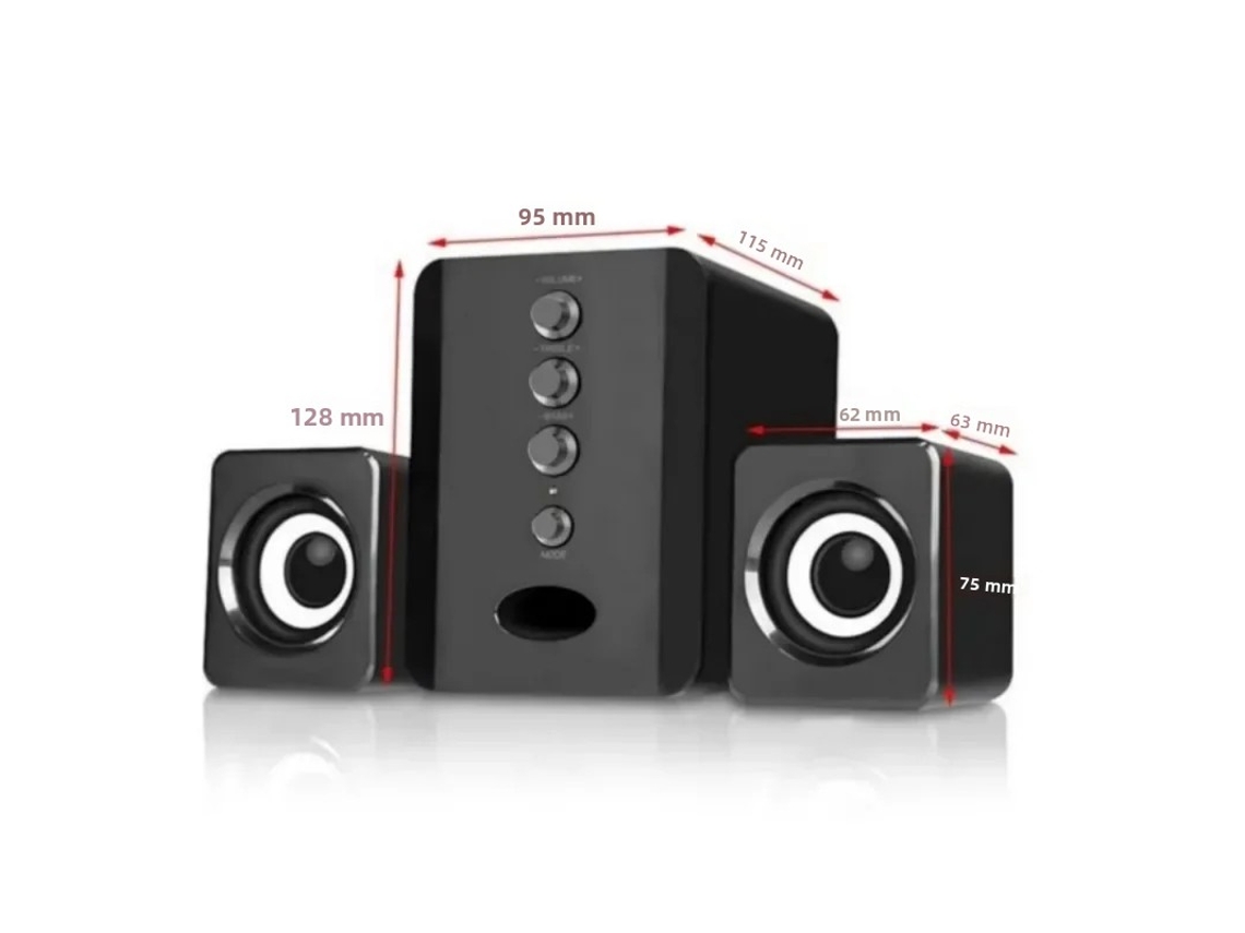 Altavoces 3d Universales De Rango Completo Para Ordenador, Sonido Envolvente Estéreo, Versión Usb
