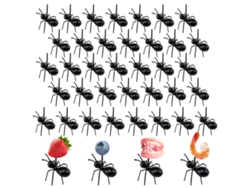 RNEMITERY Palillos de fruta creativos para fiestas, palillos reutilizables con forma de hormiga, tenedores de fruta con adorables diseños de hormigas, perfectos