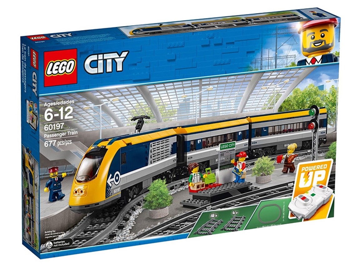 LEGO City: Passenger Train - 60197 (Idade mínima: 6 - 677 Peças)