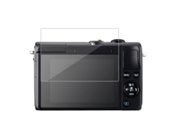 Juego de 5 protectores de pantalla de vidrio templado antirroturas con arco para Canon EOS M6 DIGITALLAB