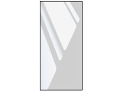 Protector de Pantalla Templado Arañazos para Samsung Galaxy S24 Ultra AVIZAR Vidrio Templado Negro