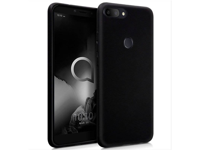Carcasa Alcatel 1S, 1S 2019 COOL Silicona Negro