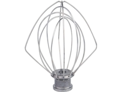 Batidor de alambre de acero inoxidable compatible con Kitchenaid K45ww Wp9704329 Ksm150 Ksm160 K45 Ksm90 Accesorio para robot