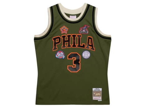 Camiseta MITCHELL & NESS Philadelphia Nba Flight Swingman Allen Verde (S)