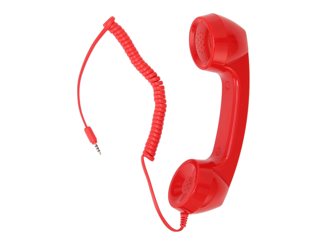 Dispositivo Multifuncional Antirradiación De Estilo Retro Para Teléfonos Móviles Y Ordenadores - Rojo