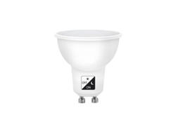 Bombilla LED GU10 5W con sensor crepuscular, luz fría, mate