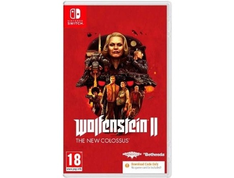 Juego Nintendo Switch Wolfenstein Ii: The New Coloss