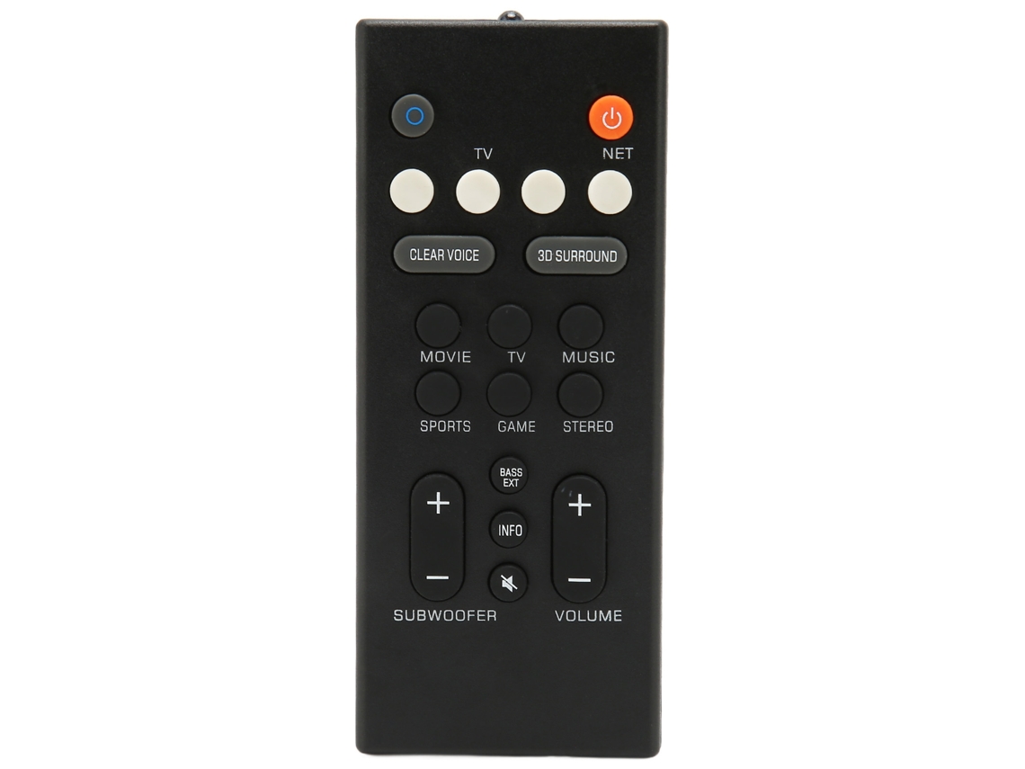 Mando A Distancia De Repuesto Para Barra De Sonido Yas 109bl, Yas 209bl, Ats 1090, Ats 2090, Yas 1080 Vaf7640