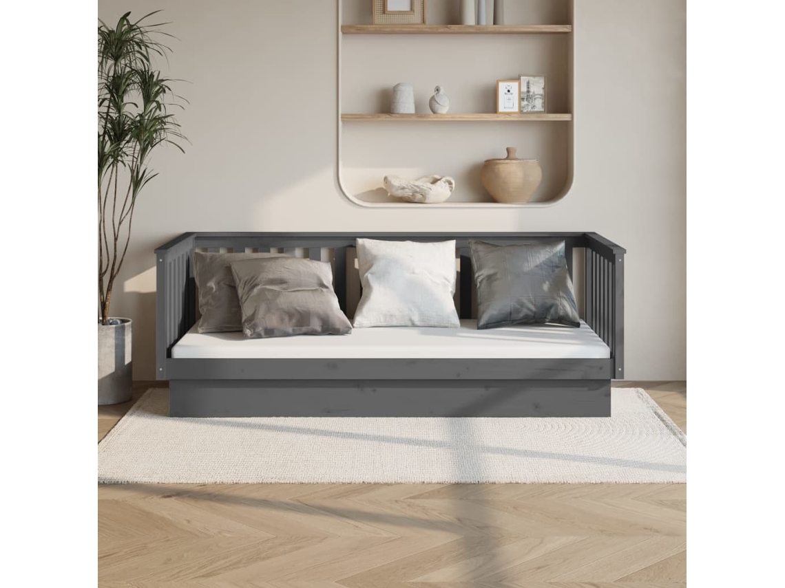 Sofá Cama Individual Lovely Home Gris (80x200)