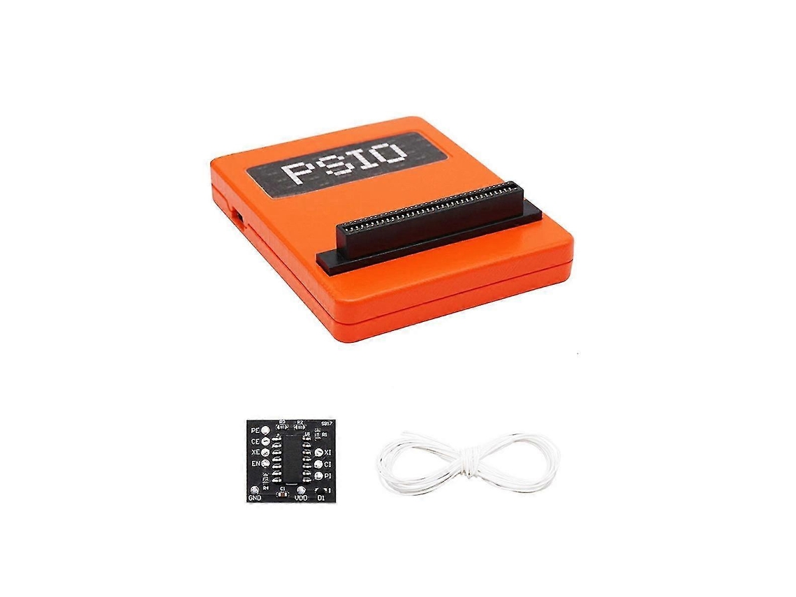 Psio Optical Drive Emulator Kit (versión Clon) Ps1 Fat Retro Game Console Gaming Accessories Orange