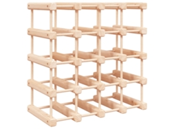 Botellero VIDAXL Marrón Madera (46,5x23x46,5 cm)