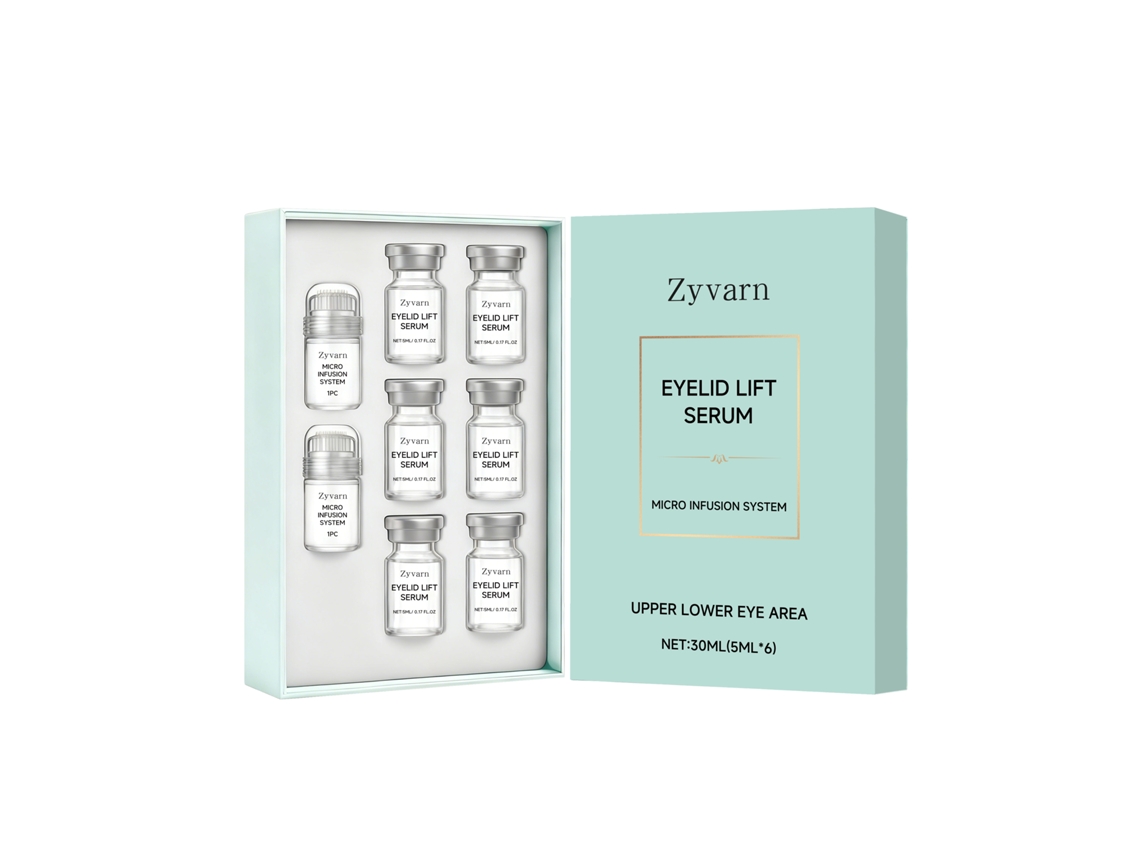 Kit de esencia para ojos con microagujas: eficaz y fácil de usar.