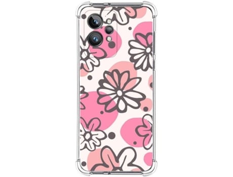 Carcasa para Realme GT 2 Pro 5G TUMUNDOSMARTPHONE Dibujos Antigolpes Flores 09 Multicolor