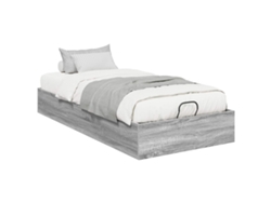 Maison Exclusive - Estructura De Cama Ottoman Gris Sonoma 80,5 X 200 Cm