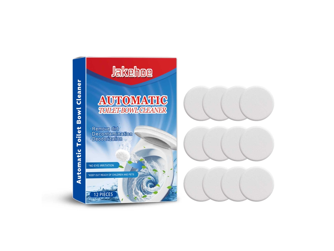Pastillas efervescentes descalcificadoras para inodoros