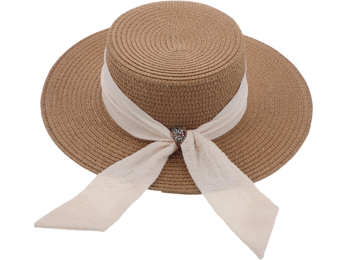 Sombrero de playa plegable para mujer