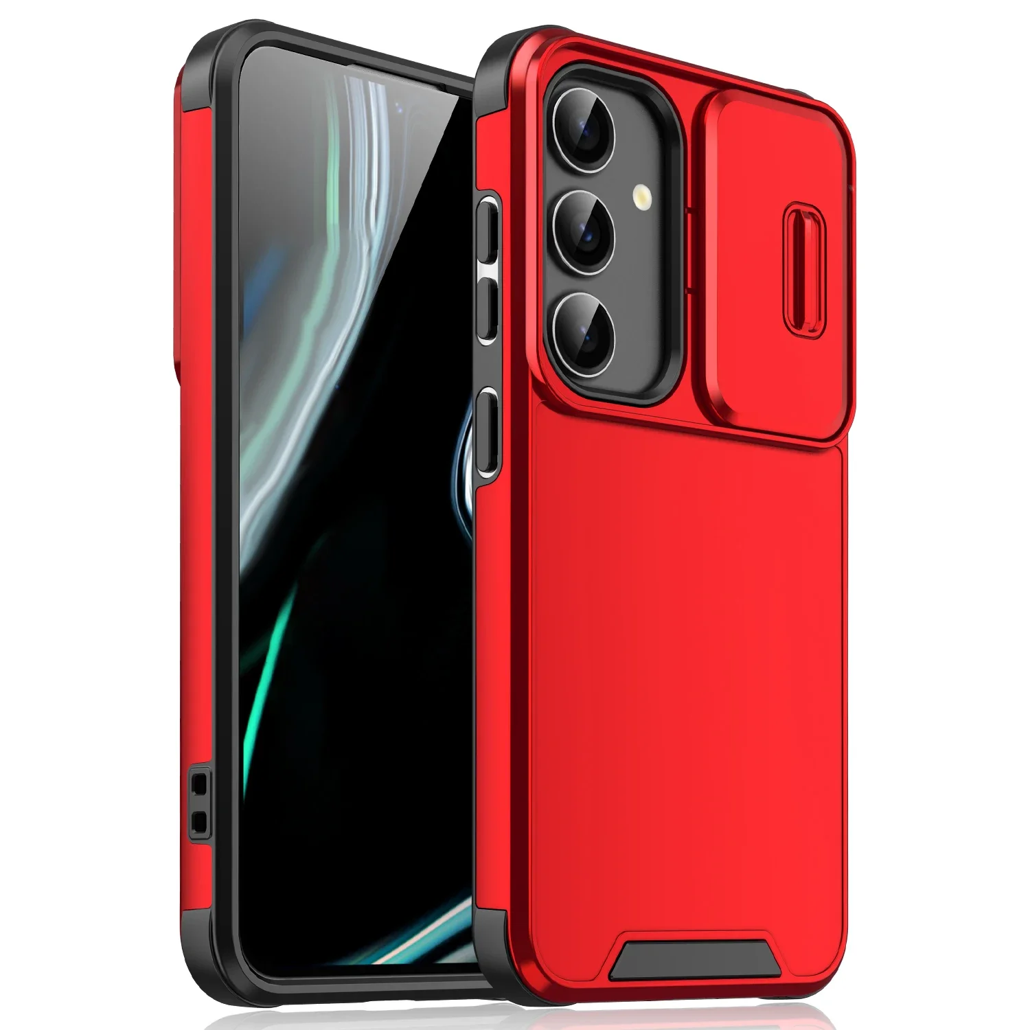 (samsung S20, Rojo) Elegante Funda Antigolpes Para Samsung, Protege La Cubierta Trasera.