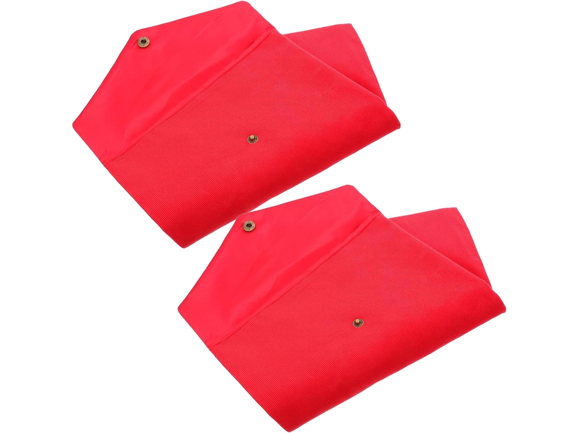 Besportble Estuche De Terciopelo Rojo Y Almacenamiento Confiables Para Escrituras 35.00 X 24.50 X 1.00 Cm P...