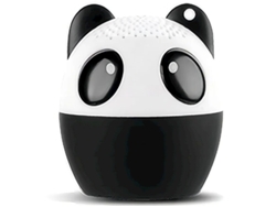 Mini altavoz Bluetooth portátil inalámbrico de 1,77 pulgadas con cordón, diseño de Panda 5.0, compatible con iPhone y Yizhood.