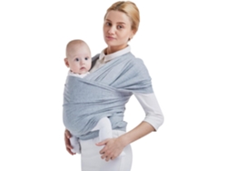 Portabebés Ergonómico Digitallab Para Bebés De Hasta 16 Kg (gris Claro)