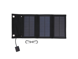 Panel Solar Portátil Plegable E Impermeable De 15 W Para Turismo Y Senderismo.