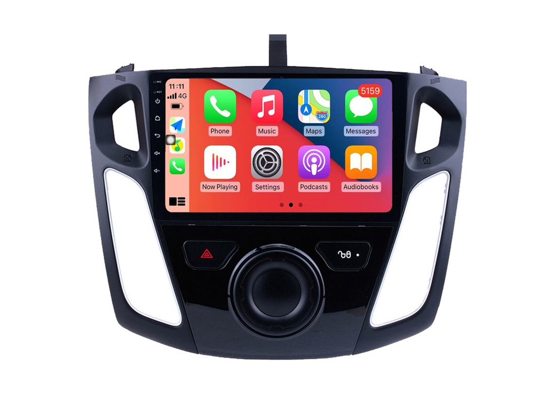 Coche Radio Android Auto Autoradio 8GB RAM 128G ROM CarPlay Navegación GPS Pantalla Táctil RoverOne para Ford Focus 3 Mk 3 2011 - 2019 