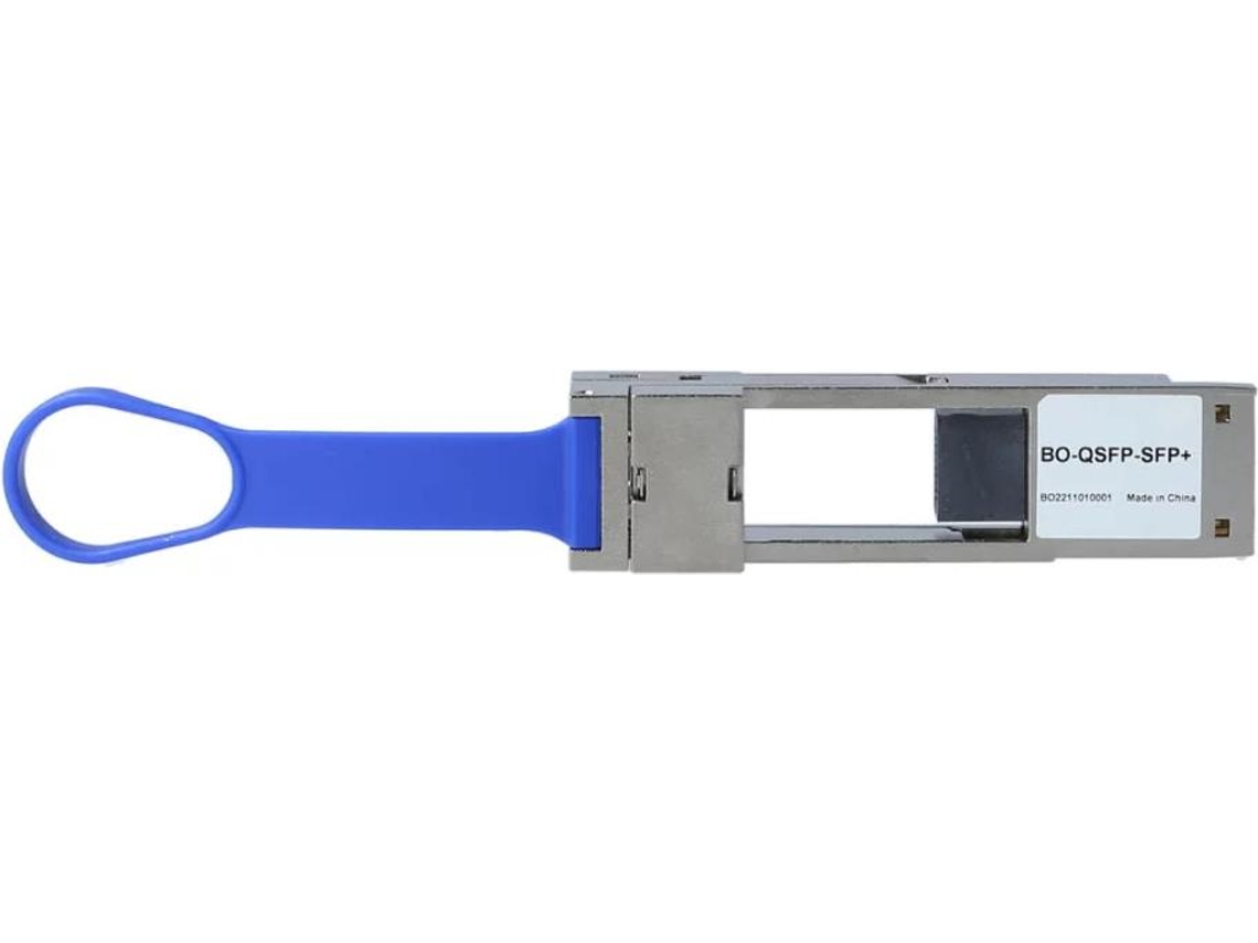 Hpe compatible 720195 002 convertidor 40 Gigabit Qsfp a Sfp, placa base para transceptor Sfp, multimodo y monomodo Blueoptics