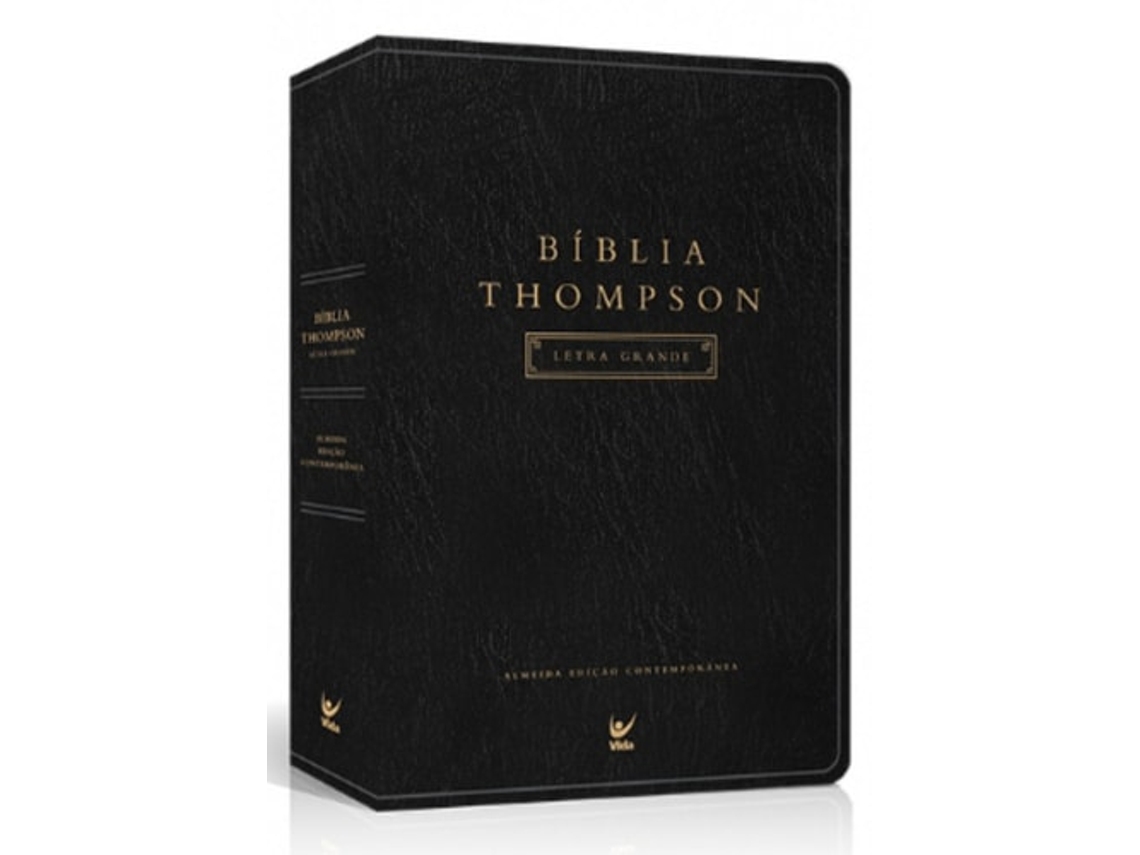 Libro Biblia Thompson Aec - Letra Grande - Capa Luxo P01 De Frank Charles Thompson (portugués Do Brasil)