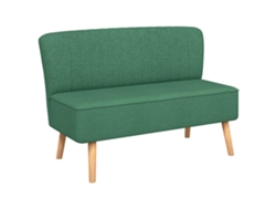 Maison Exclusive - Sofá De Tela Verde 117x55,5x77 Cm