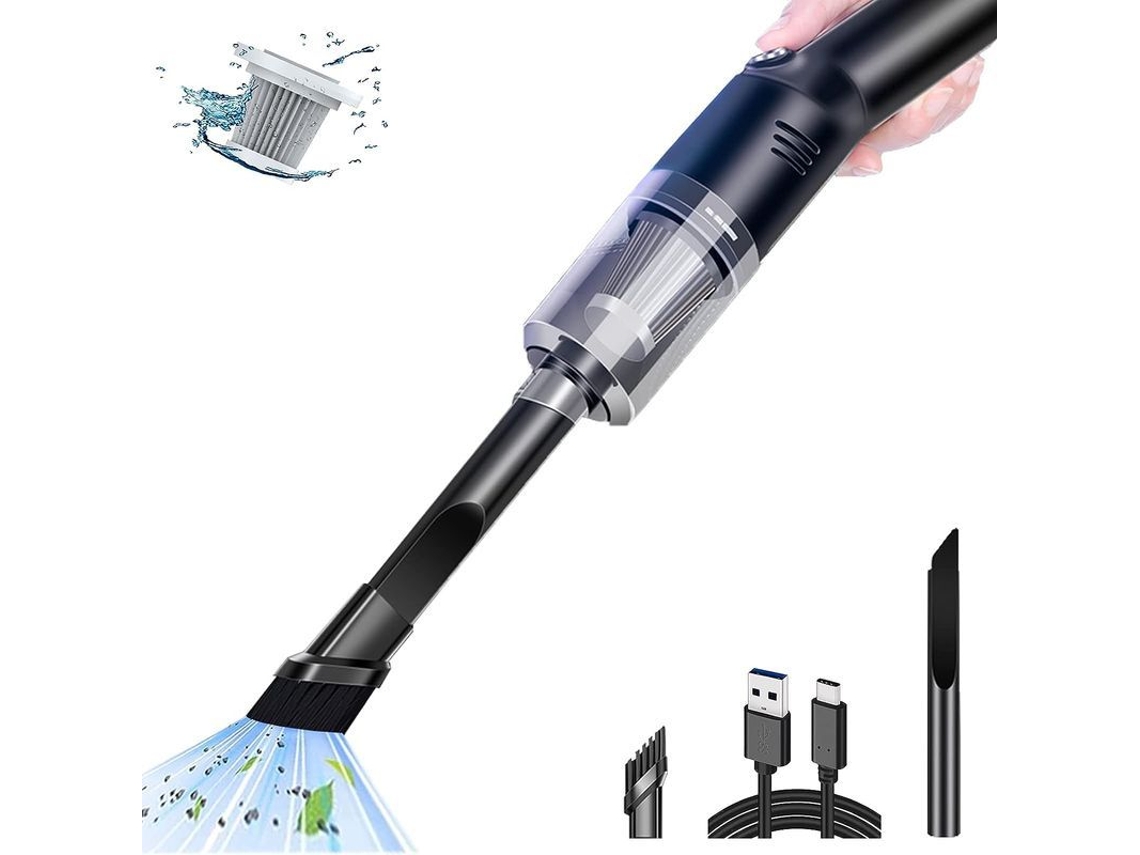 2026-aspiradora Portátil Sin Cable Para Coches, 400g 4500pa Potente, Aspiradora Mini De Mano Para Hogar Y Oficina