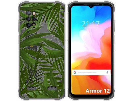 Carcasa Ulefone Armor 12 5G TUMUNDOSMARTPHONE Dibujos Transparente Jungla Multicolor