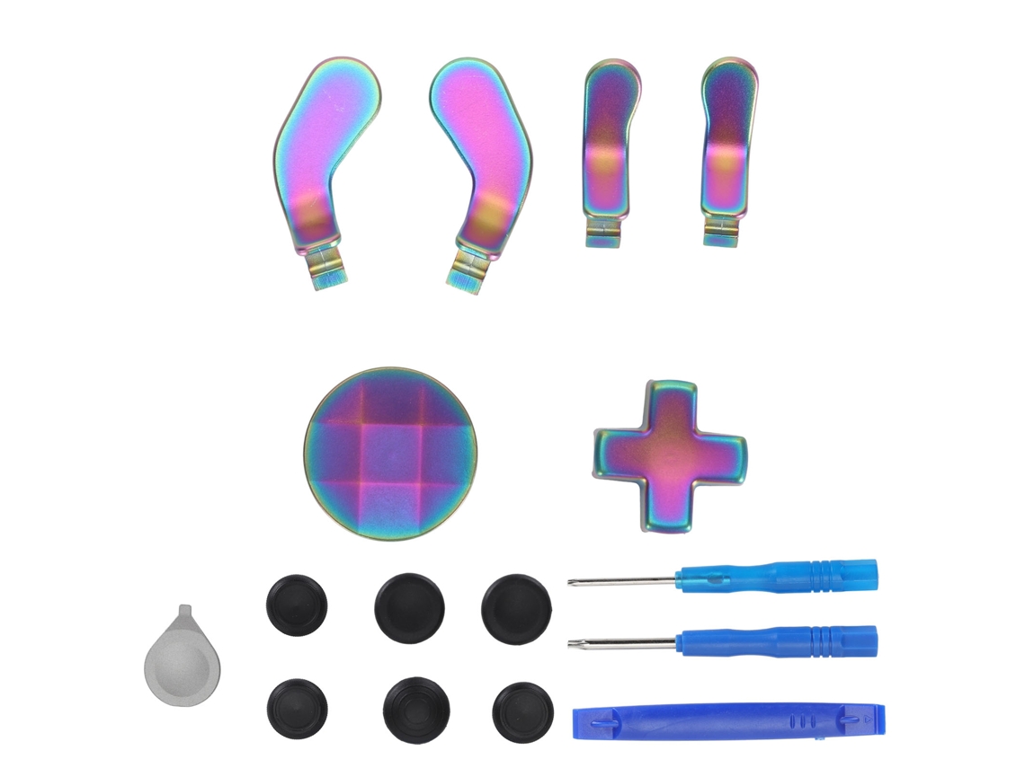 Accesorios Para El Mando Xbox One Elite Series 2: Joysticks, Palancas Y Piezas De Repuesto De Metal - Azul/morado
