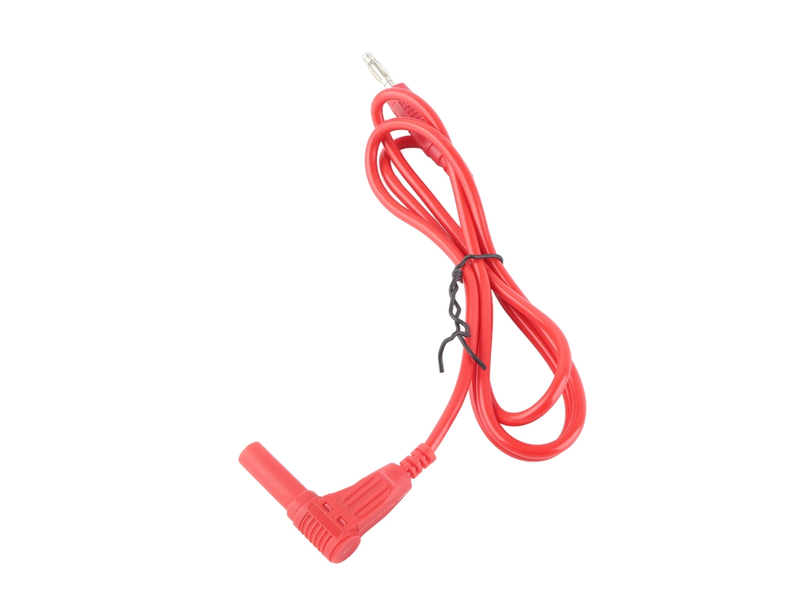 Kit De Cables De Prueba Con Conector Banana De 4 Mm, 32 A, 1000 V, Multímetro J.70012, Rojo