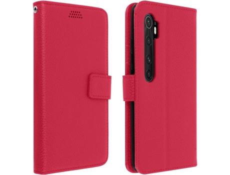 Funda Xiaomi Mi Note 10 Lite AVIZAR FOLIO-LENNY-PK-N10L Rosa