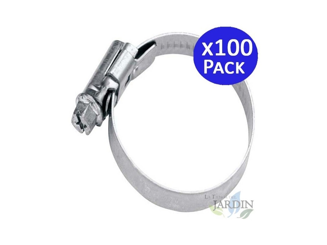 Abrazadera Metalica para Tubos de 25 a 40Mm Pack 100 SUINGA