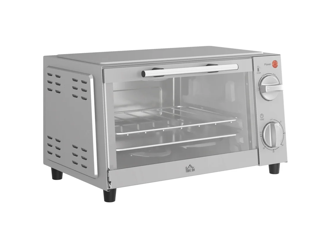 Mini Horno Eléctrico 9l 750w 100-230°c, Temporizador 60 Min