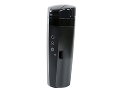 Taza calefactora portátil de acero inoxidable de 60 W para coche