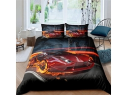 Juego Ropa Cama Funda Nórdica Juego Almohada 135 X 200 Cm 50 75 150 220 240