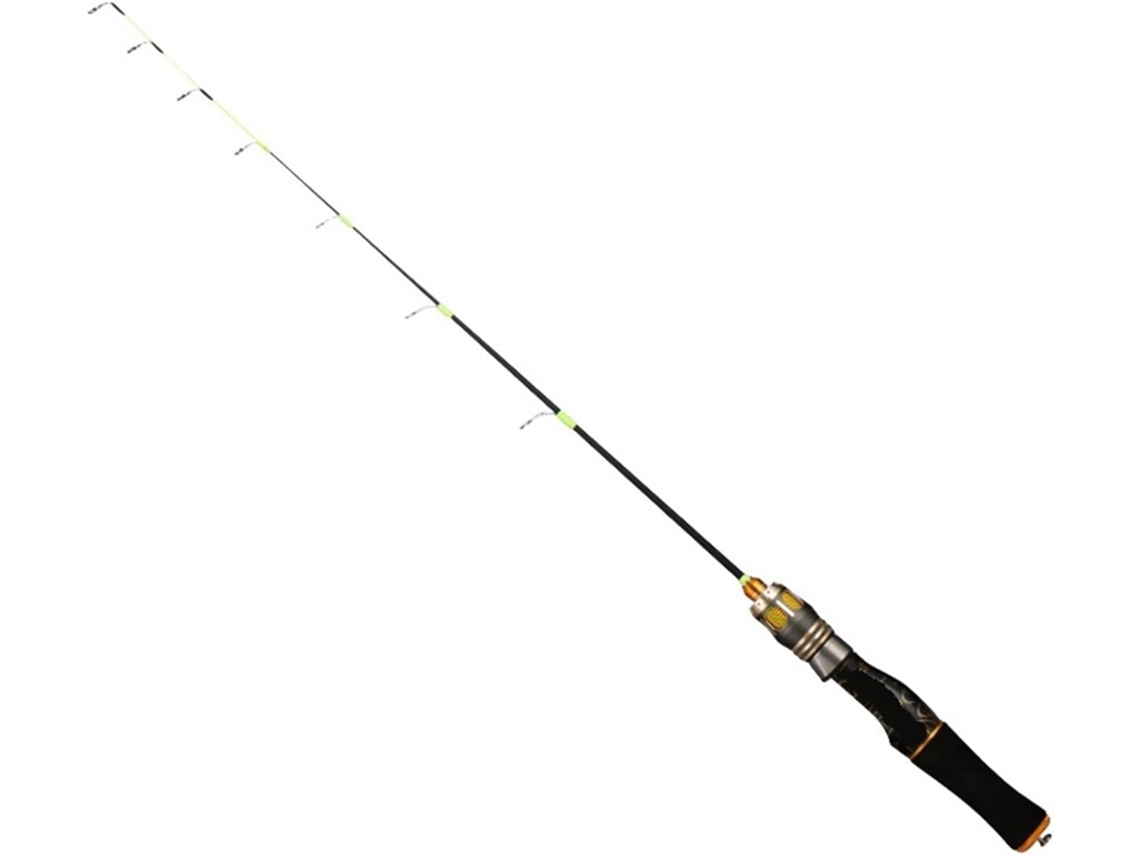 Caña De Pescar Para Pesca En Hielo 50 Cm/70 Cm, Invierno Fibra Vidrio Maciza, Plana, Ligeramente Propensa A...